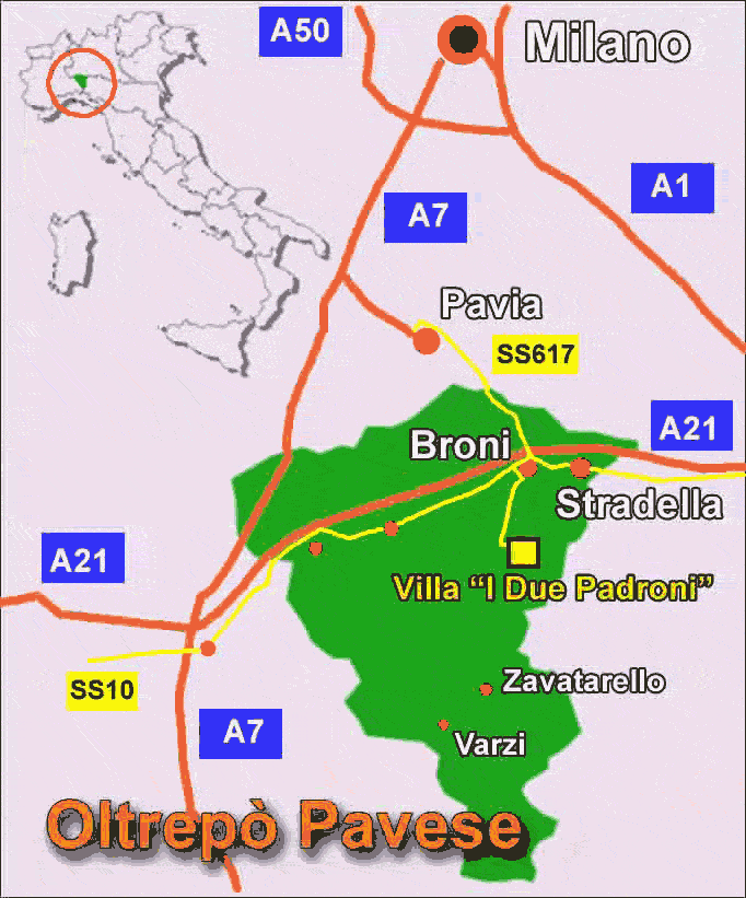 Map Oltrepo